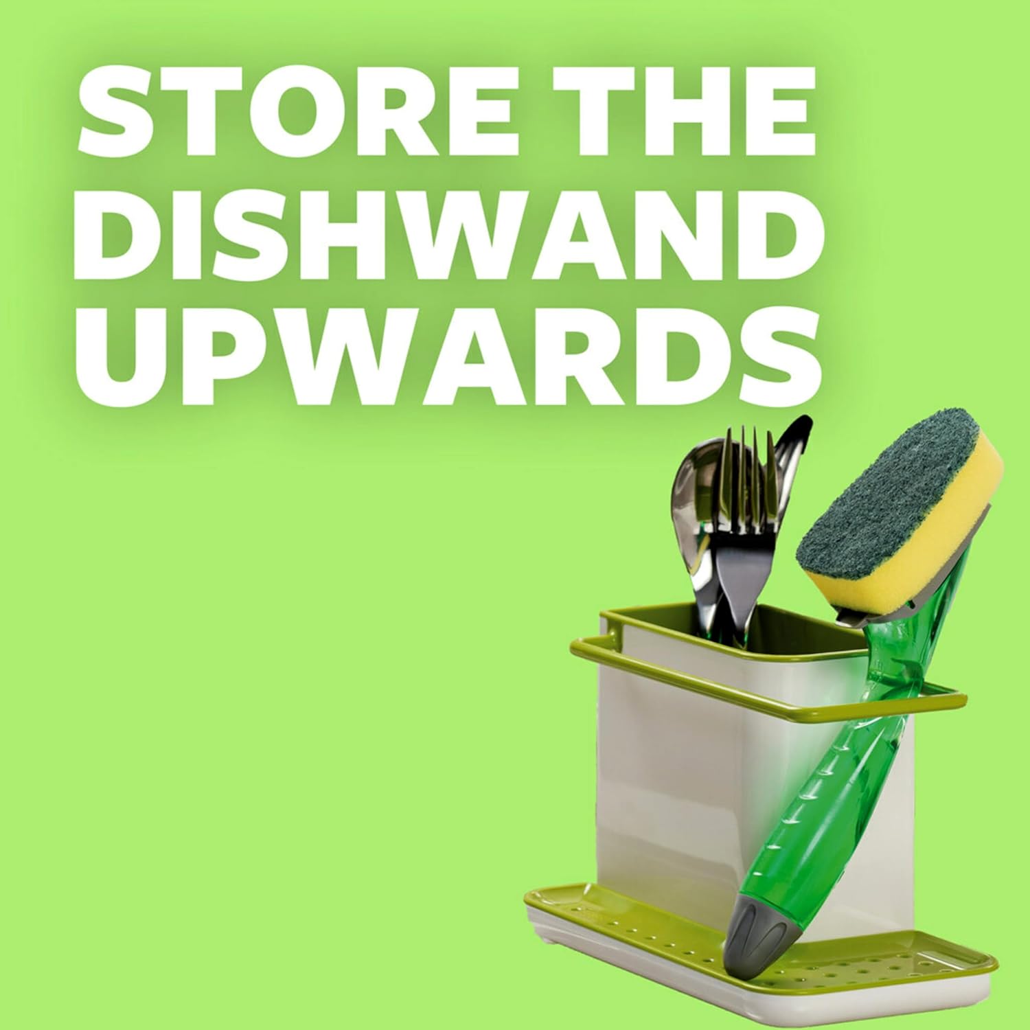 Scotch-Brite Heavy Duty Dishwand Kit - Includes 1 Wand & 8 Refill Pads | Mess-Free Cleaning Solution