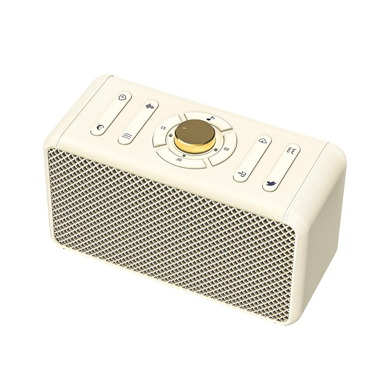 ZOWEETEK Sound Machine with 10 Exclusive Songs, White Noise Machine with 8 Natural Soothing Sounds, Memory and Timer Function, Work of 20 hours, Portable Sleep Sound Machine for Adults, Baby,Kids,Yoga