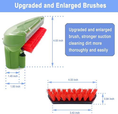 Bissell Little Green 1400B Detachable Tough Stain Brush Tool - Replacement for Carpet Cleaners | Green