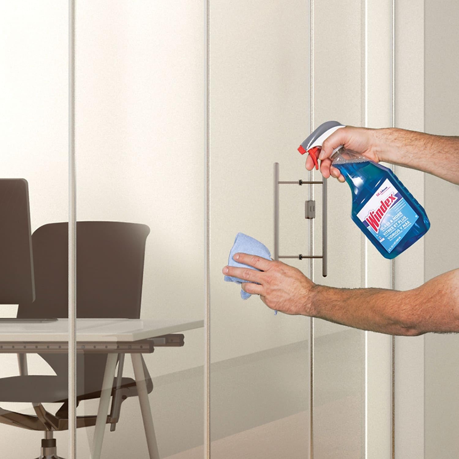 SC Johnson Windex Glass Cleaner - Streak-Free Shine, 32 oz, Blue | Perfect for Home & Office
