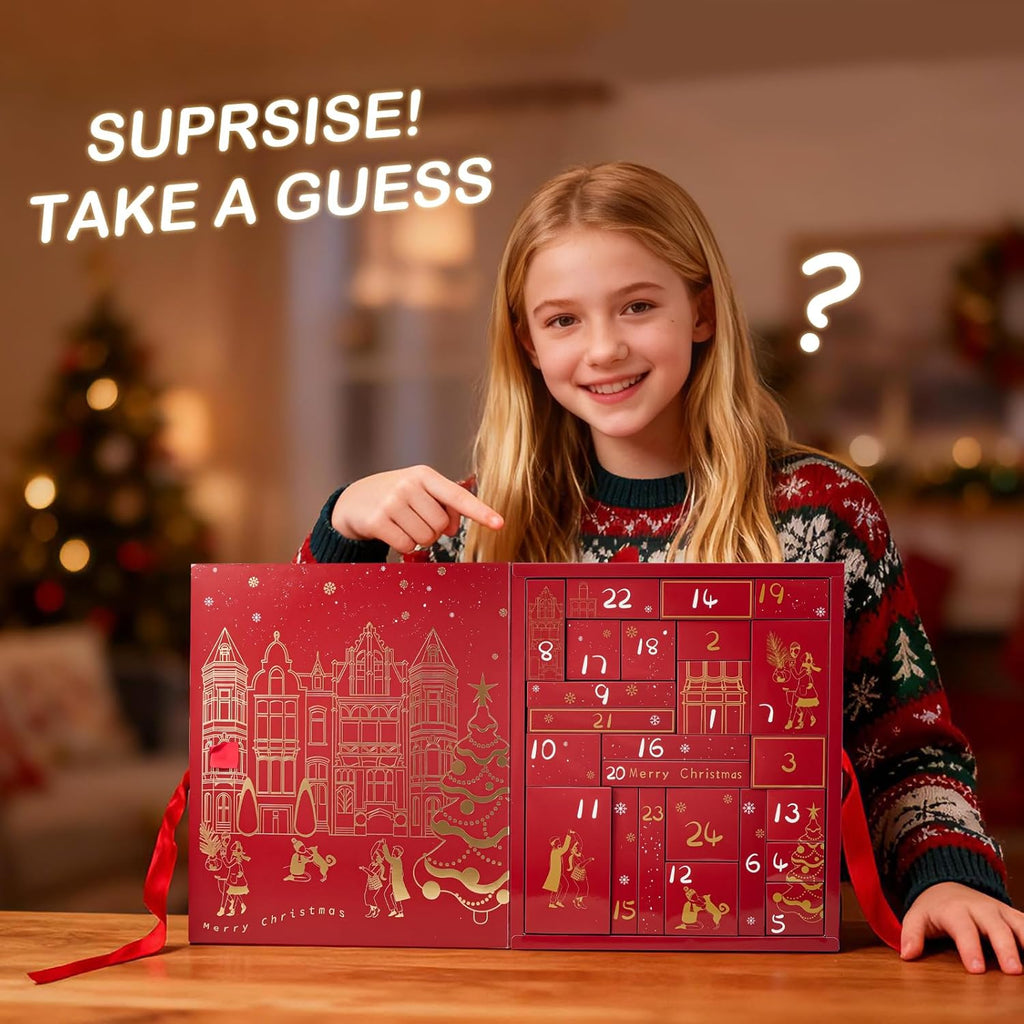 Skiennix Makeup Advent Calendar 2025 - 24 Days of Full Makeup Kit for Women & Teen Girls