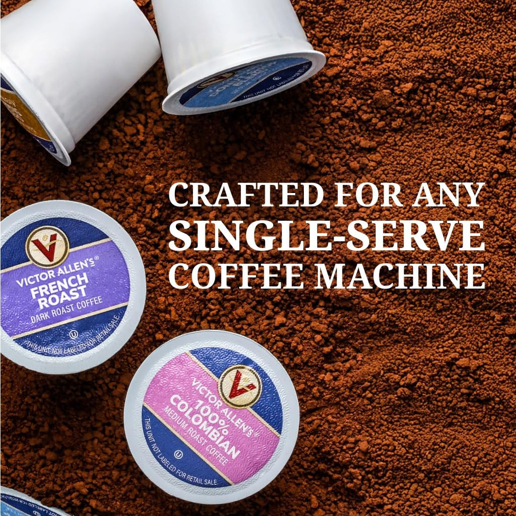 Victor Allen's Coffee French Vanilla Cappuccino Mix - 42 Count Single Serve K-Cup Pods for Keurig