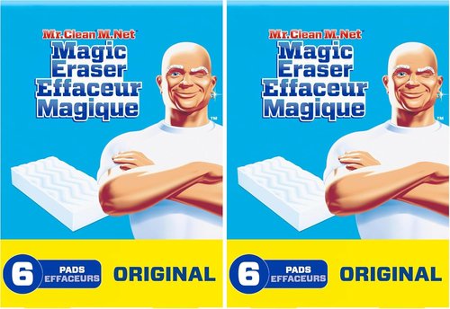 Mr. Clean Magic Eraser - Original Cleaning Sponge for Tough Stains | Pack of 2