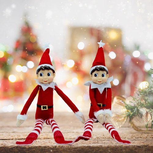 LovelfStory Christmas Elf Doll - Adorable Plush Toy for Holiday Festivities | Perfect Gift Idea