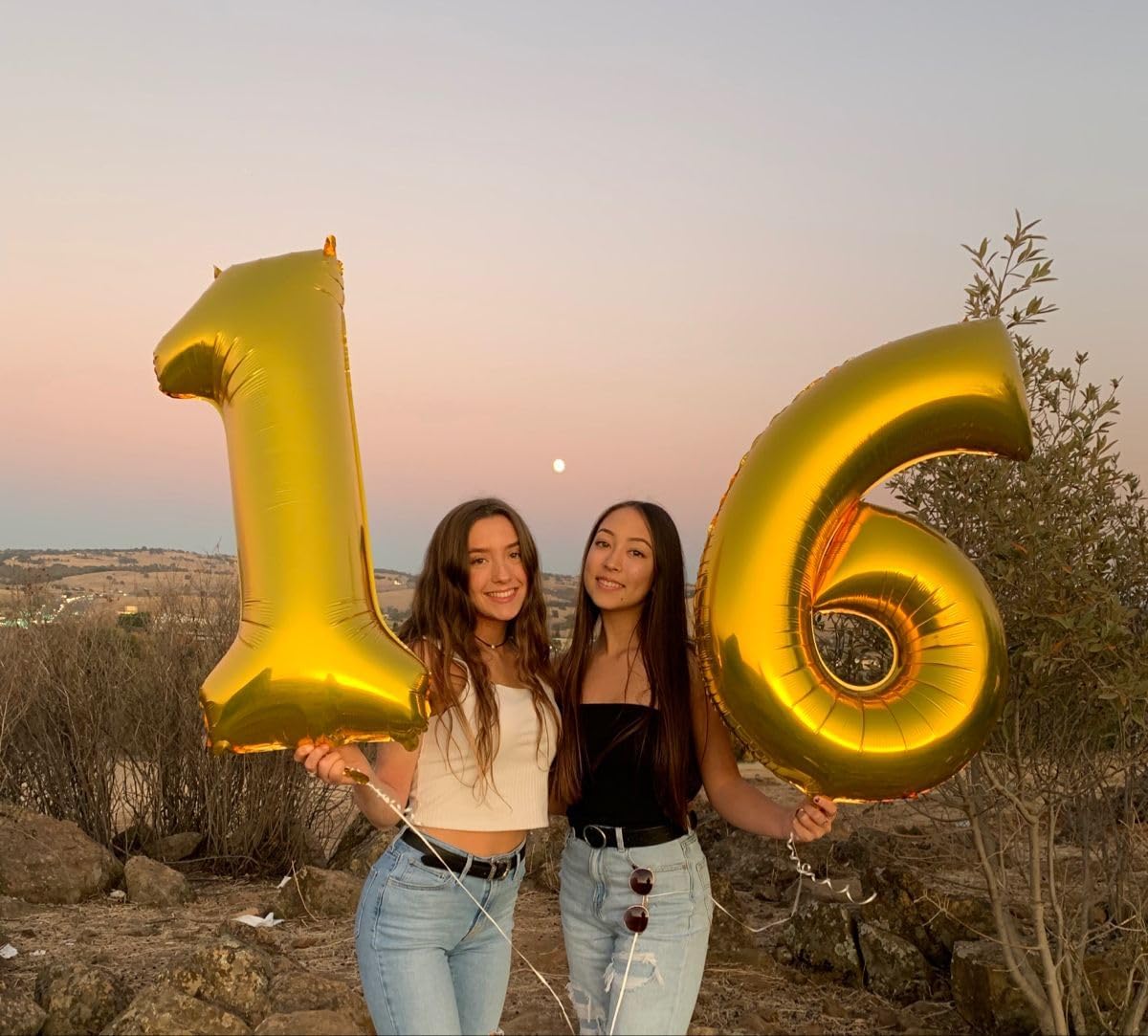 Skiennix 40-Inch Gold Number 14 Balloon - Large Birthday Decorations for 1st, 4th, & 14th Celebrations
