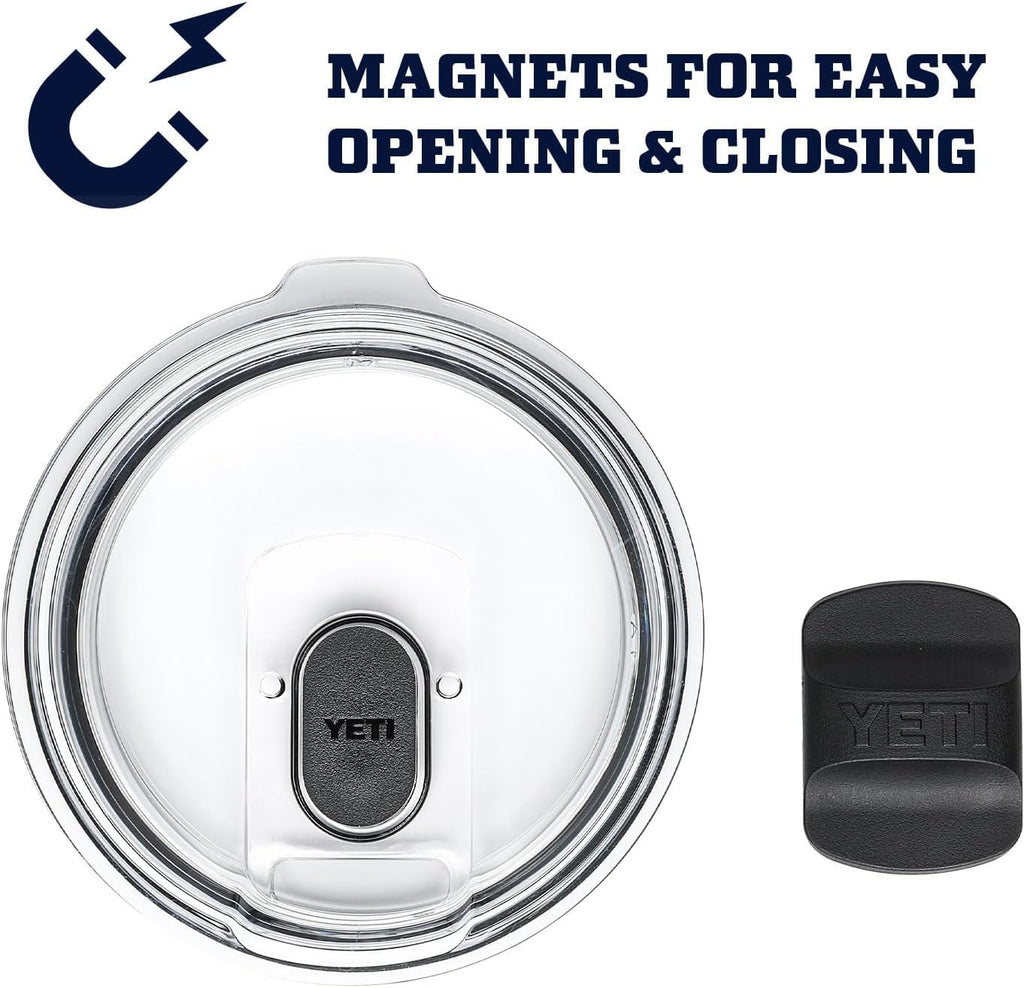 YETI Rambler 10 oz Stackable Lowball 2.0, Vacuum Insulated, Stainless Steel with MagSlider Lid, Black