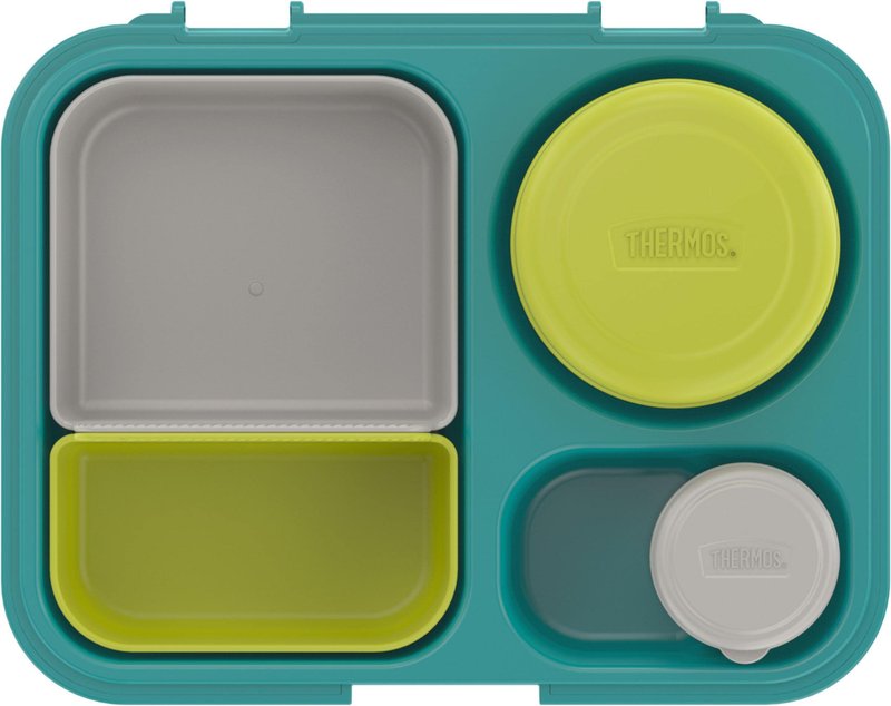 THERMOS Kids Freestyle Food Storage Lunch Kit, Blue