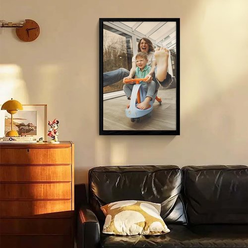 Canvas Prints - Custom Photo Wall Art by [Brand Name] | Framed 16x24 Black Wood Décor