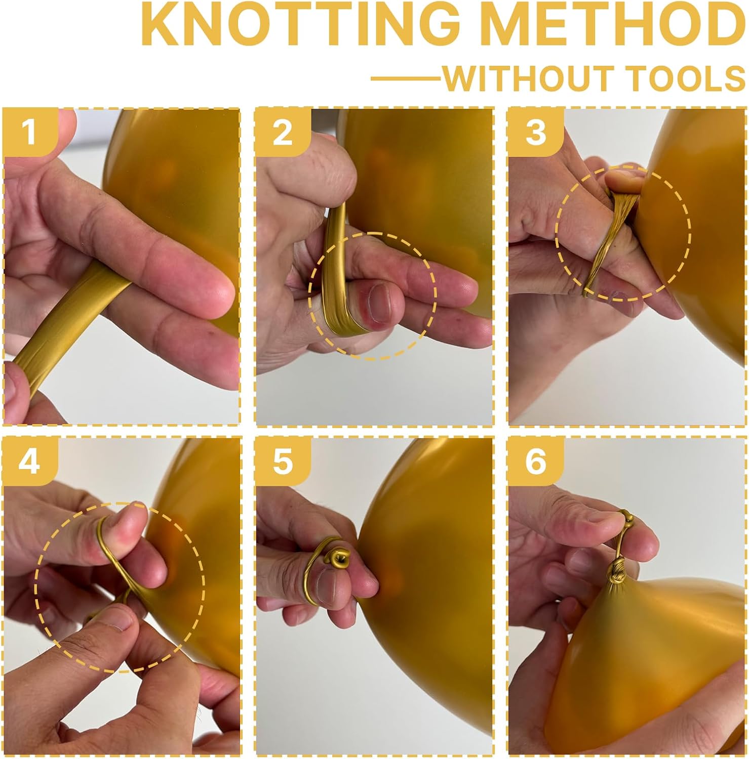 PartyWoo Gold Balloons - 20pcs 18 Inch Gold Latex Helium Balloons for Celebrations & Events