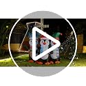 FunFanso 6 FT Christmas Inflatable Penguin Decoration with LED Lights – 3-Penguin Set