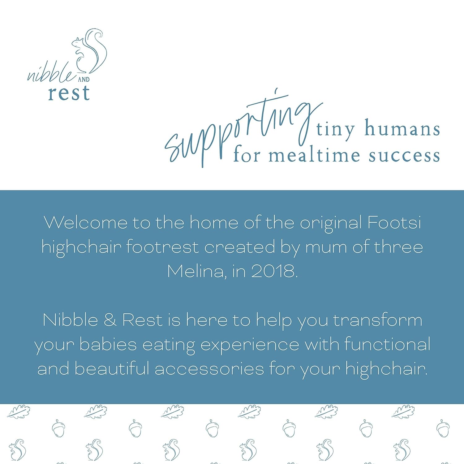 Nibble and Rest Baby Food Tracker | Dry Erase Fridge Magnet & Daily Log Chart - 25x35cm