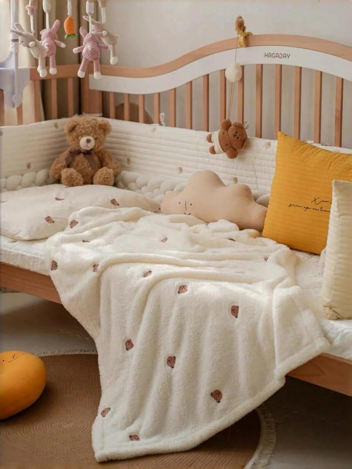 Skiennix Ultra Soft Baby Receiving Blanket - Cozy 31”x40” Unisex Swaddle for Infants & Toddlers