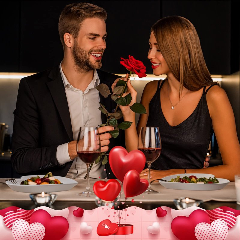 Suclain 12 Pcs Heart Shaped Plates Ceramic Plates 7.4 Inch Heart Dish Porcelain Cute Dishe for Dessert Appetizer Steak Snacks Daily Home Kitchen Party Gift(White)