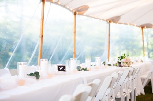6 Pack 60 x 126 Inch Tablecloth, White Polyester Tablecloth for 8 Ft Rectangle Tables, Stain and Wrinkle Resistant Washable Fabric Table Cover for Wedding Party Dining Buffet Parties or Camping