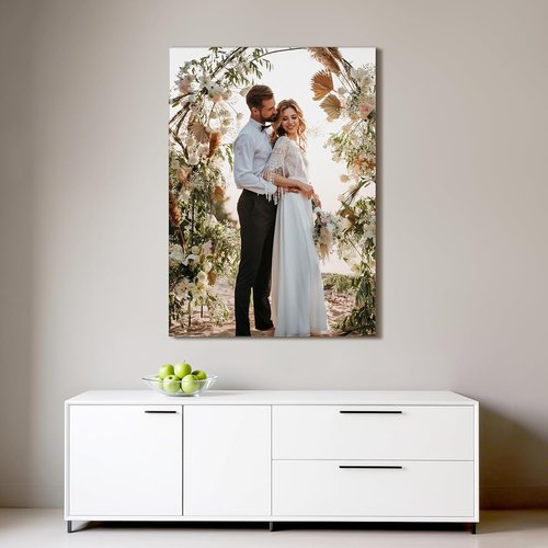 Custom Canvas Prints by [Brand Name] - Personalized Photo Wall Art for Weddings, Family, and Home Decor | 20x28