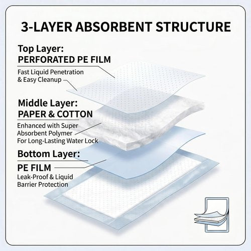 Meat Absorbent Pads 4x7 inch Dri Lock 60 Grams,White Meat Soaker Pads for Vacuum Sealer Bags (80pcs)