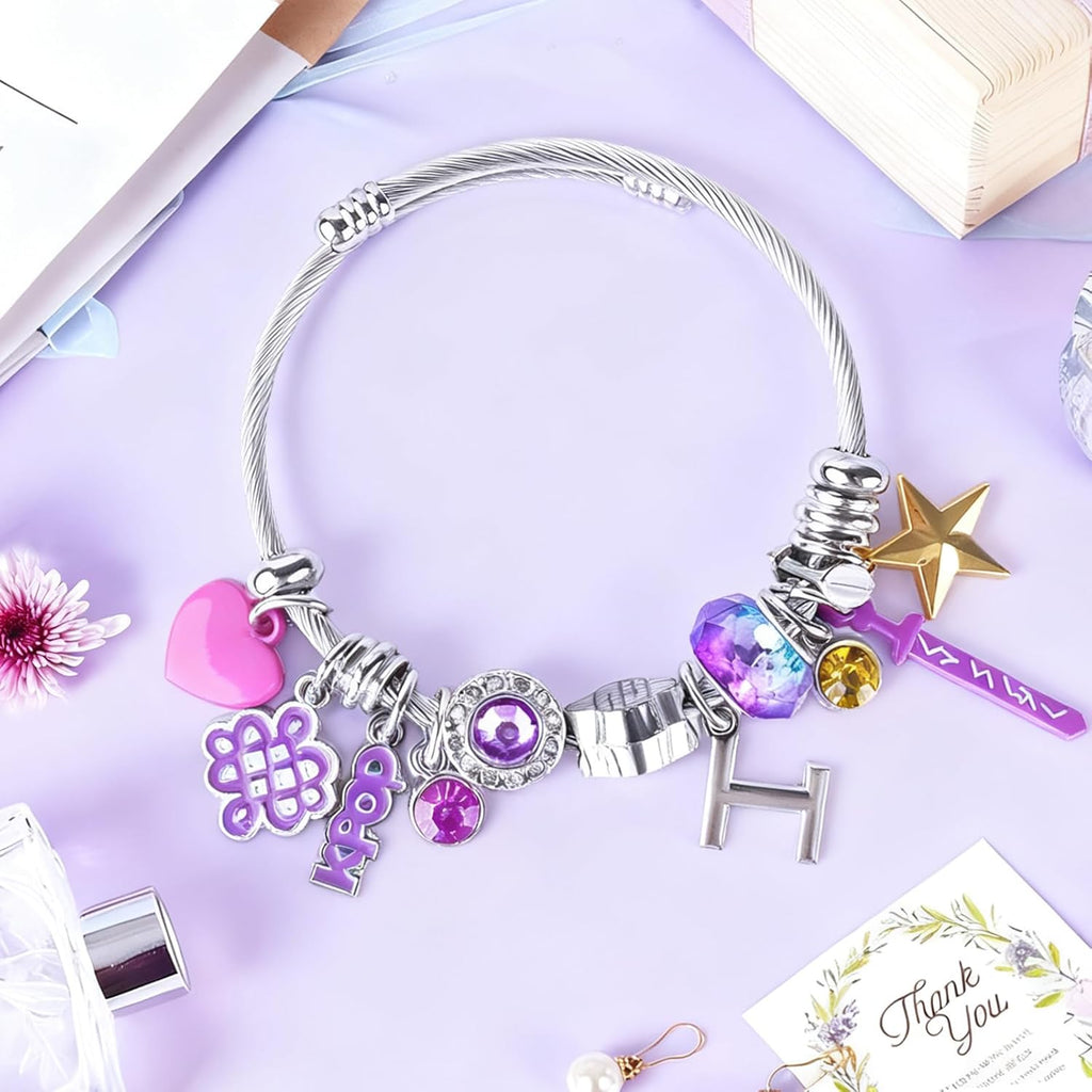 Skiennix KPop Bracelet - Stylish KPop Jewelry Gift for Women | Perfect Christmas Accessory