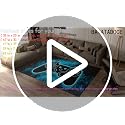 Gaming Area Rug - 35" x 23" Non-Slip Gamepad Pattern Floor Mat for Gamers