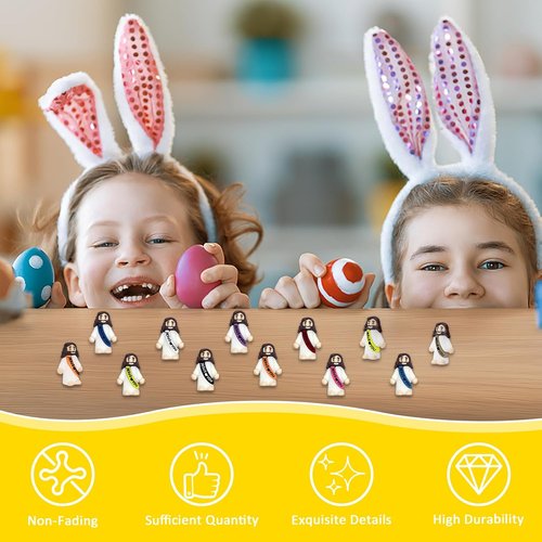 Little Jesus Figures by 110 PCS - Mini Jesus Figurines for Easter, Baptism Gifts & Party Favors | 11 Colors