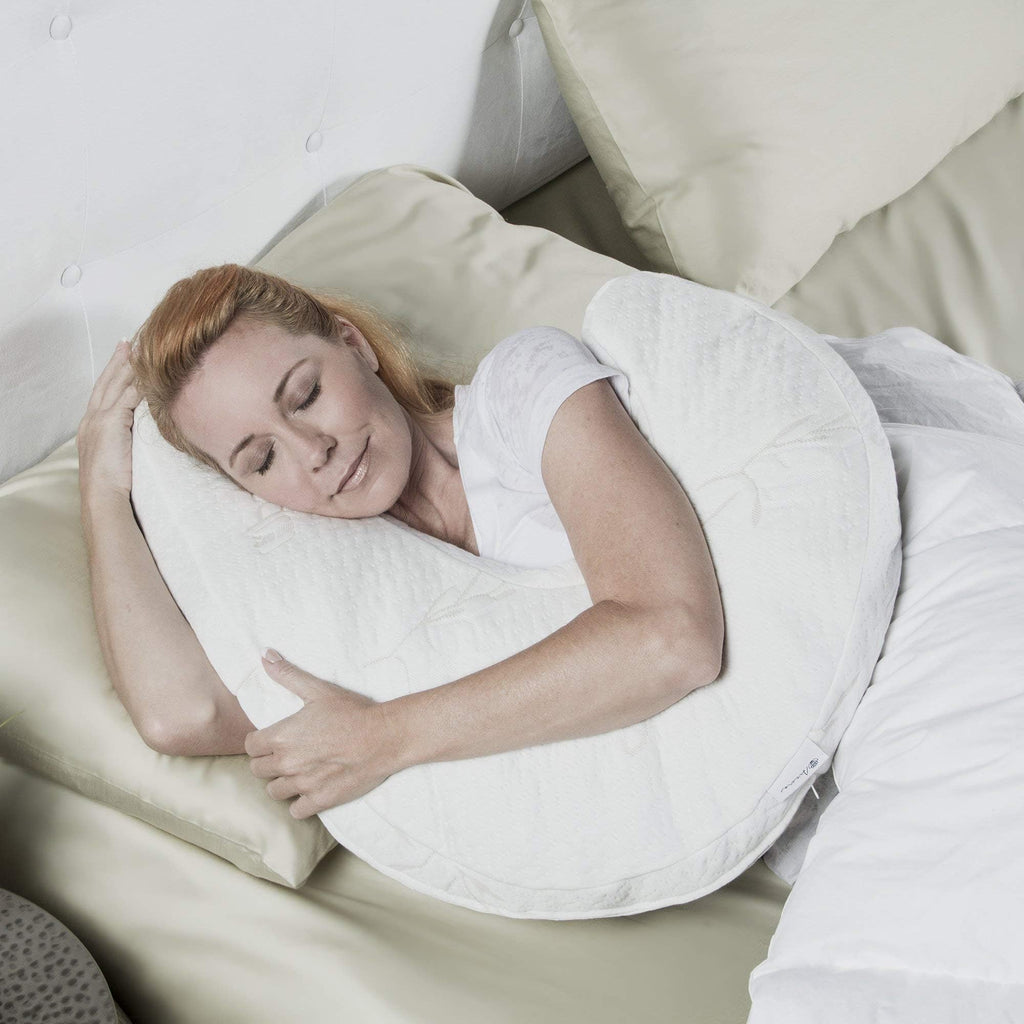 Avana Uno Adjustable Memory Foam Pillow with Cooling Tencel Cover for Side Sleepers