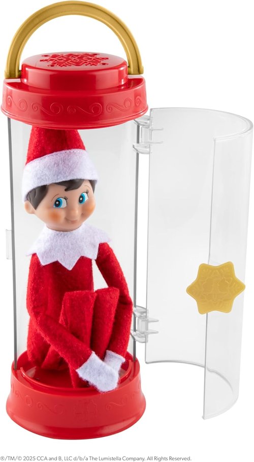 Elf On The Shelf - Official Scout Elf Carrier for Family Adventures - Perfect for Holiday Fun