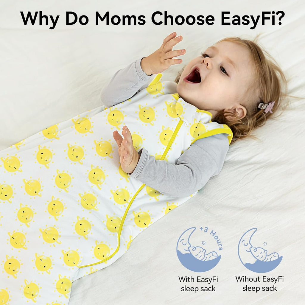 **Rayon Made From Bamboo Sleep Sack - Supersoft 1.0 Tog Toddler Wearable Blanket | 24-36 Months**