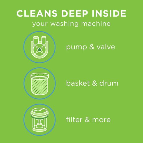 Affresh Washing Machine Cleaner - Powerful Tablets for Front & Top Load Washers | 3 Count