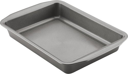 Circulon Nonstick Bakeware - 9 Inch x 13 Inch Rectangle Cake Pan | Durable Gray Finish