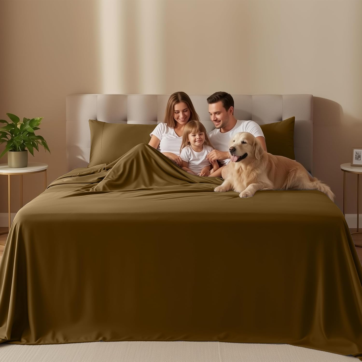 Utopia Bedding Twin Sheet Set - Soft & Breathable Microfiber, 3-Piece Bed Sheets, Oeko Tex Certified (Mocha)