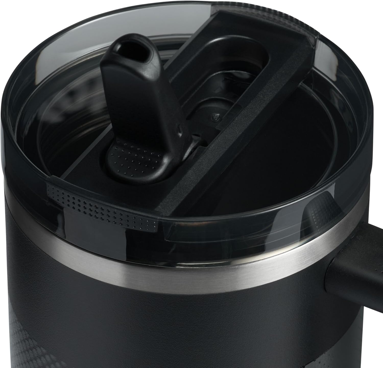STANLEY Quencher ProTour 40 oz Tumbler - Leakproof Lid, Built-In Straw & Handle | Insulated, BPA-Free, Black Fade