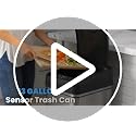 13 Gallon Sensor Trash Can with Pet Lock and Odor Filter