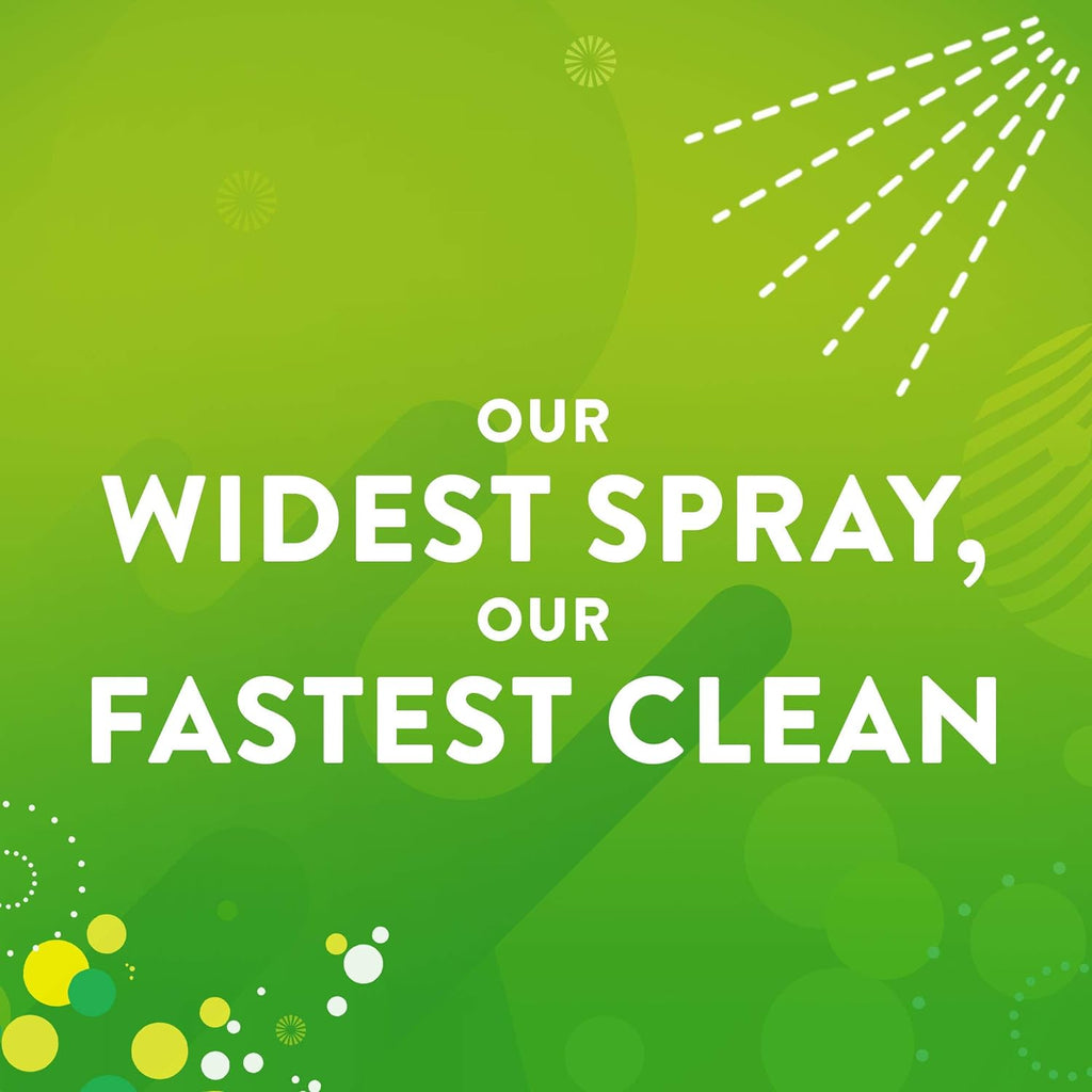 Scrubbing Bubbles Mega Bathroom Cleaner Spray - Foaming Action for Limescale & Soap Scum | 32oz Rainshower Scent