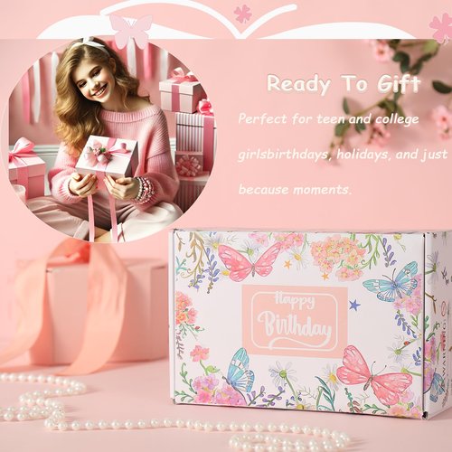 Aodmti 13 Year Old Girl Gift - Birthday Gifts for 13 Year Old Girls Trendy 2025,13th Birthday Gifts Box,Birthdays Decoration Gift Ideas - 13 Birthdays Girl Gifts,Presents for 13th Teen Girls