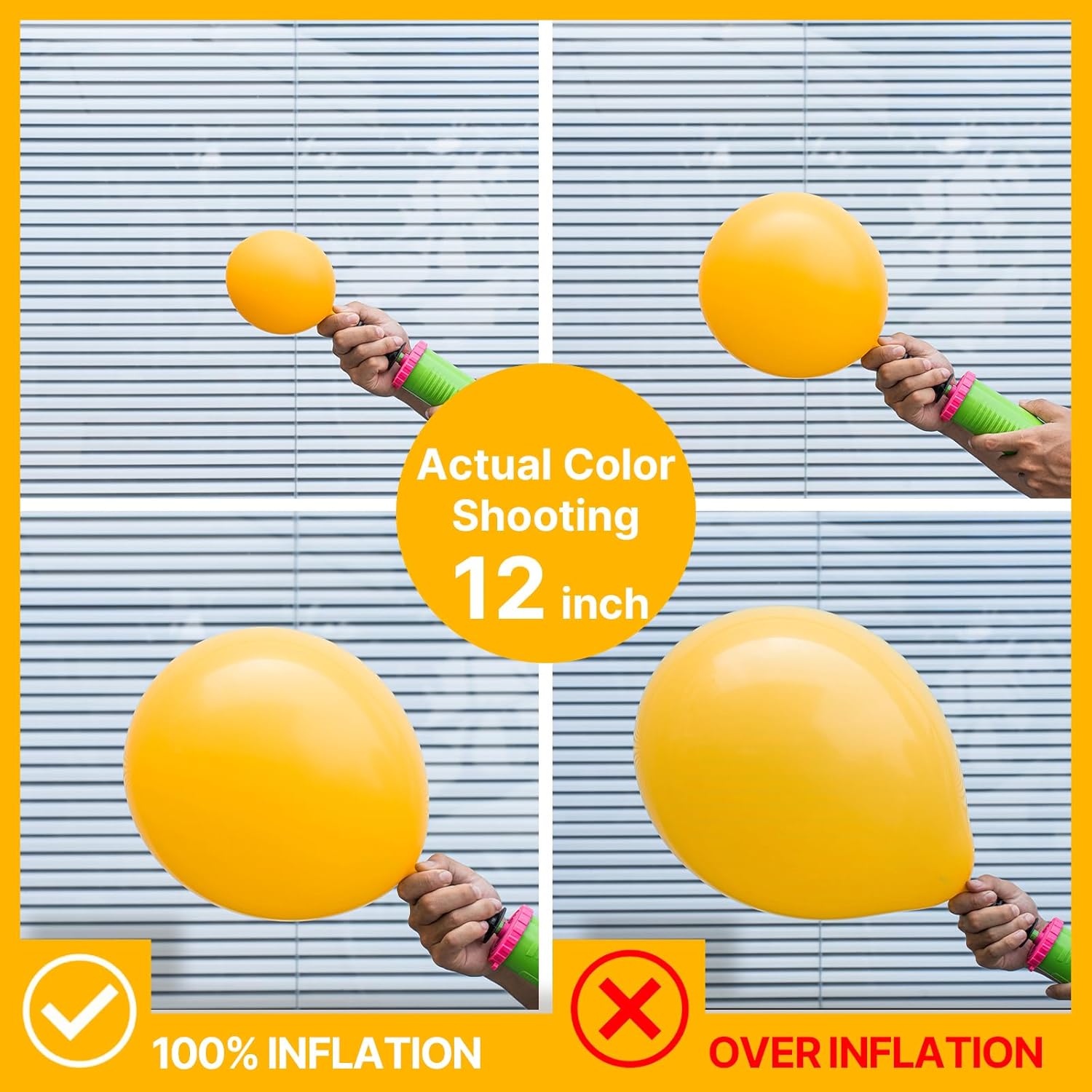 PartyWoo Mustard Yellow Balloons - 152-Piece Fall Balloon Arch Kit | 18", 12", 10", 5" Sizes for Birthday & Baby Showers
