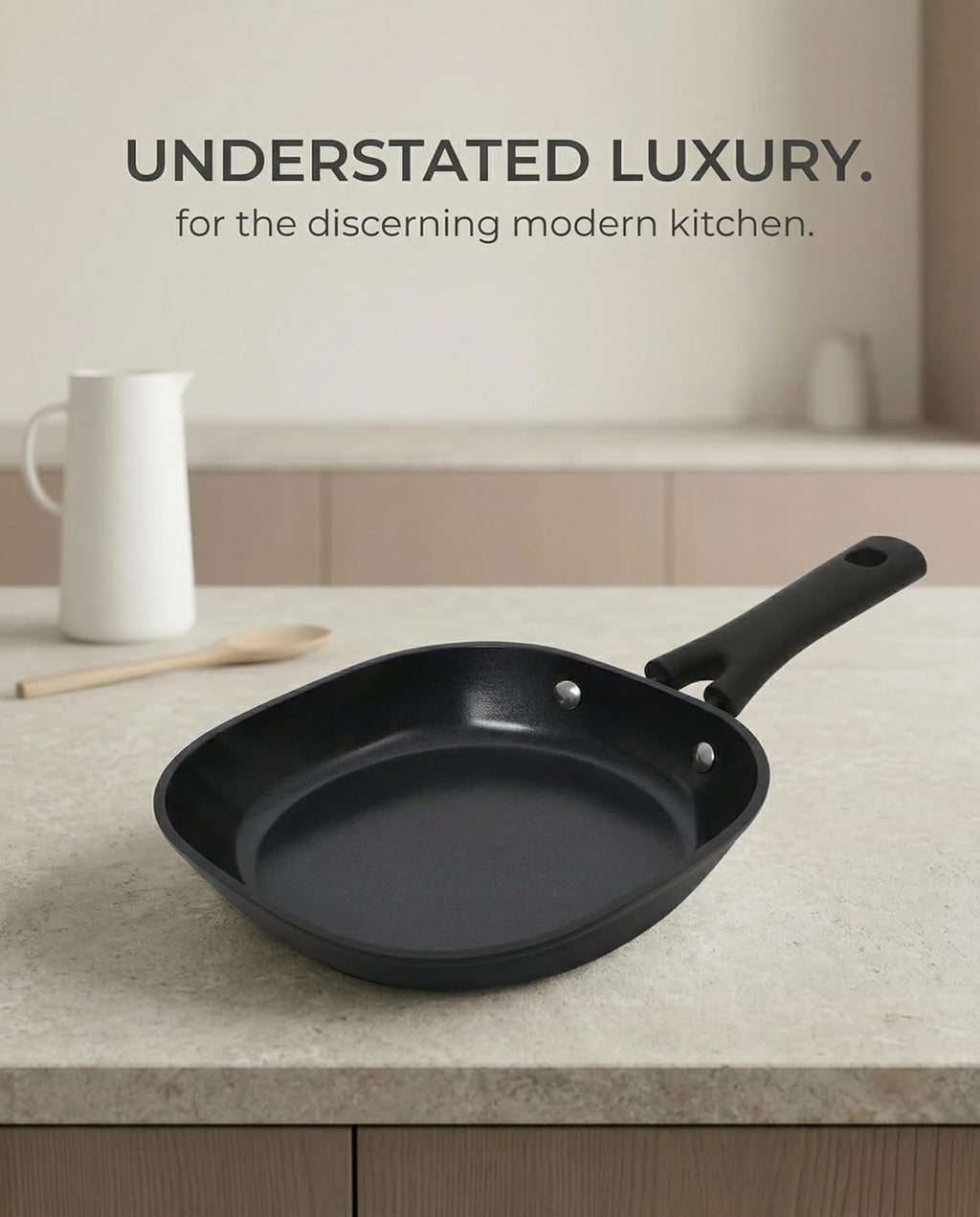 Skiennix 8-Inch Ceramic Nonstick Frying Pan - Eco-Friendly, PFAS & PFOA-Free, Induction Compatible