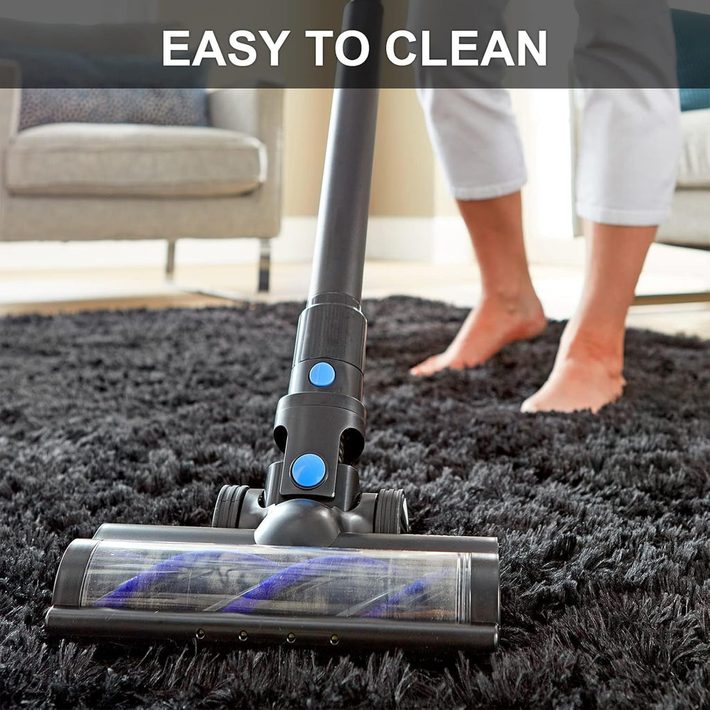 Ophanie 8x10 Black Area Rug - Soft Shag Carpet for Living Room & Nursery | Thick Fluffy Design