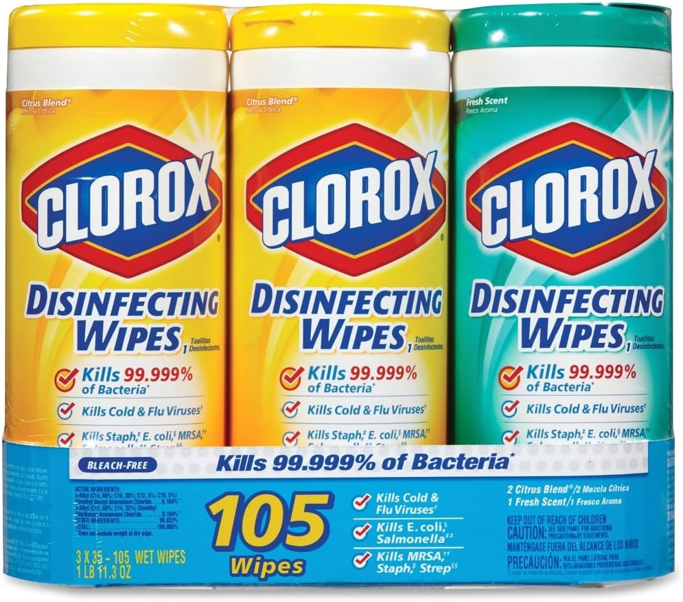 Regine Switzerland Disinfecting Wipes - Value Pack of 3 for Effective Germ Protection