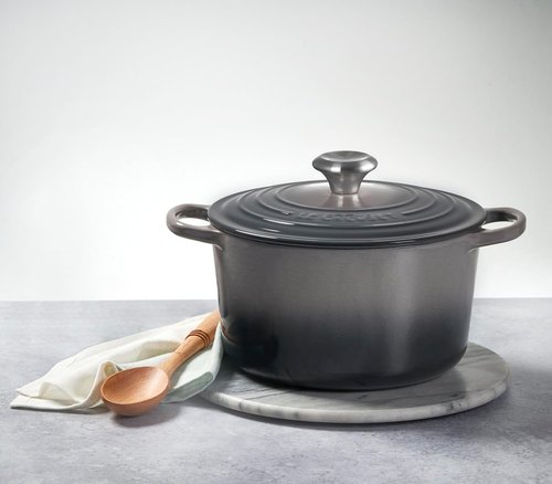 Le Creuset Enameled Cast Iron Deep Round Oven - 6.5 Qt. | Durable Sea Salt Finish