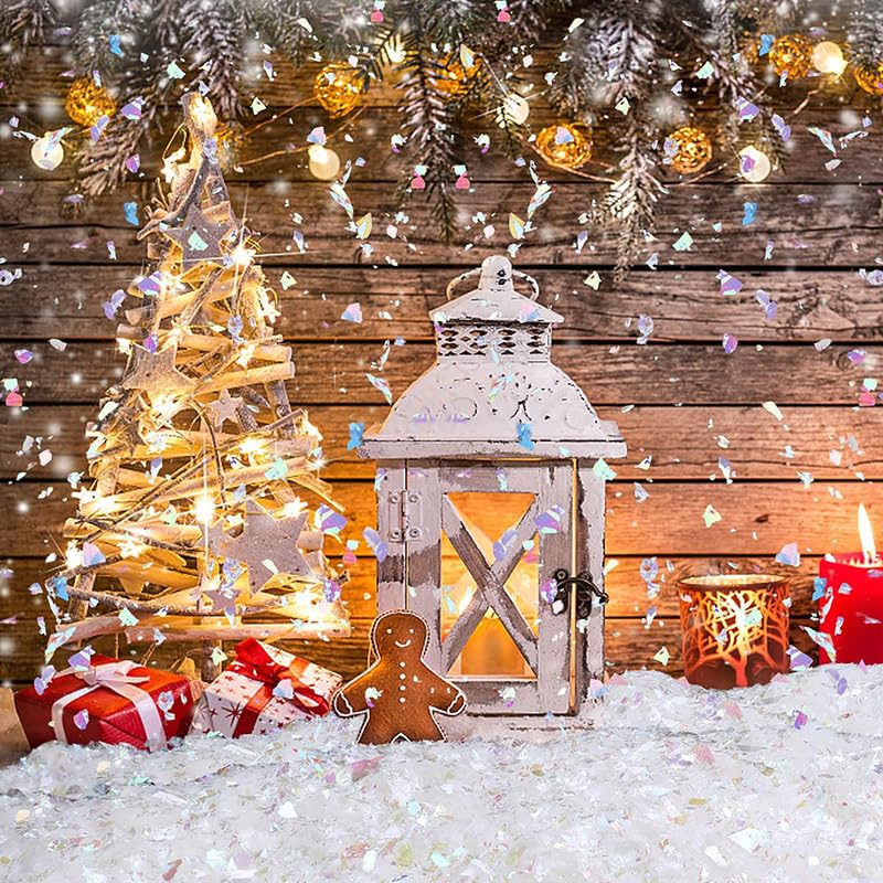 Artificial Snow Powder 100g for Christmas Decorations & Winter Scenes