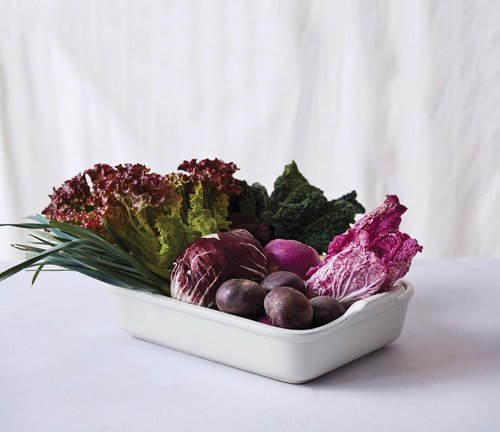Le Creuset Stoneware Heritage Set - 3 Rectangular Baking Dishes in Classic White