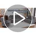 3-Piece Manual Reclining Sofa Set with Massage, Heating and Cup Holders