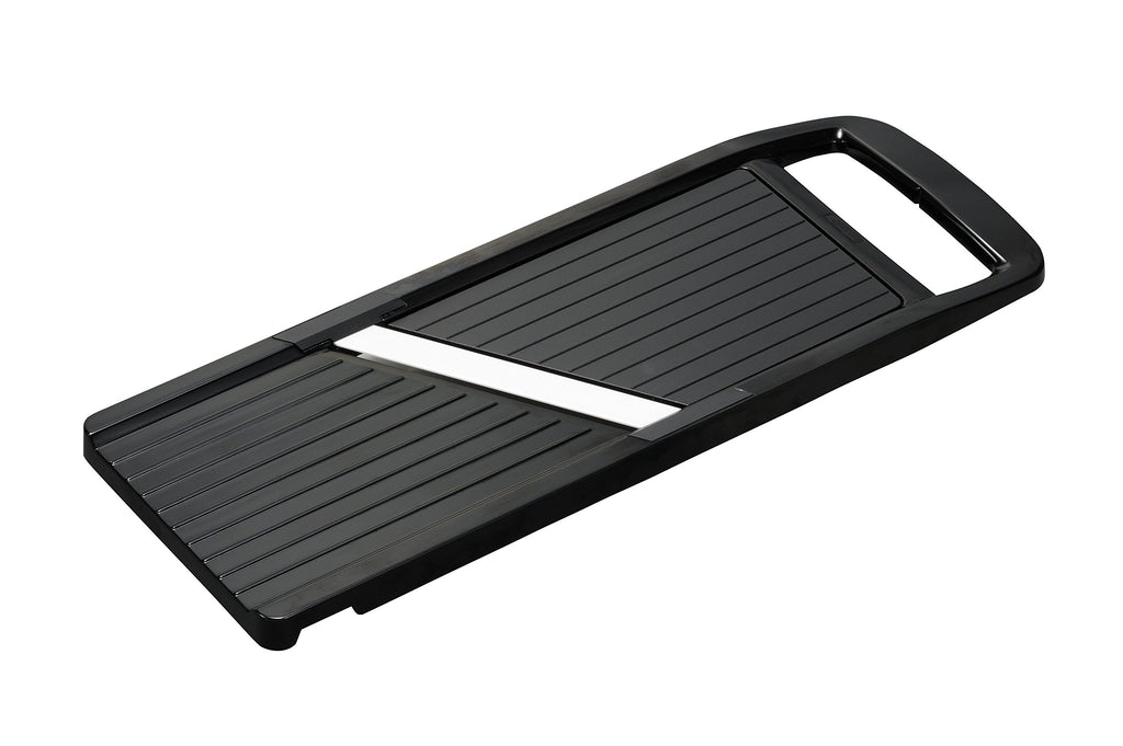 Kyocera Advanced Ceramic Wide Adjustable Slicer with Handguard, Black