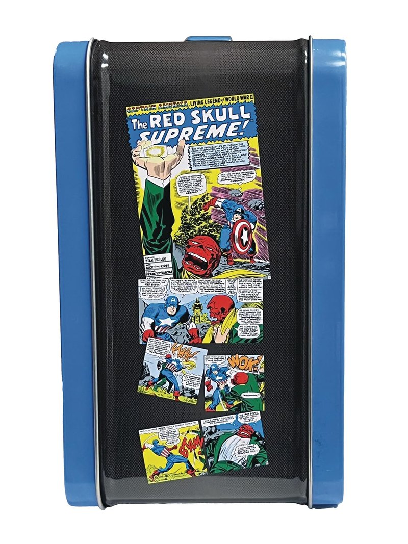 Tin Titans Captain America Classic Previews Exclusive Lunch Box with Beverage Container