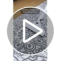 2x6 Washable Boho Runner Rug, Non-Slip Vintage Distressed Kitchen Hallway Mat