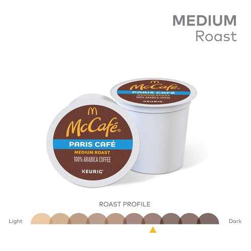 McCafe Single Serve Coffee K-Cup Pods - Medium Roast, 72 Count for a Perfect Brew