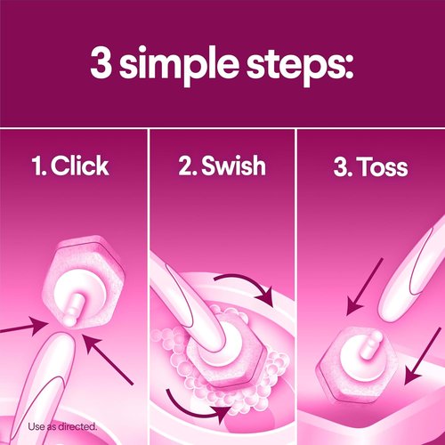 Clorox Scentiva Toilet Wand Refills - Cherry Blossom & Peach Scent | 10 Count Pack