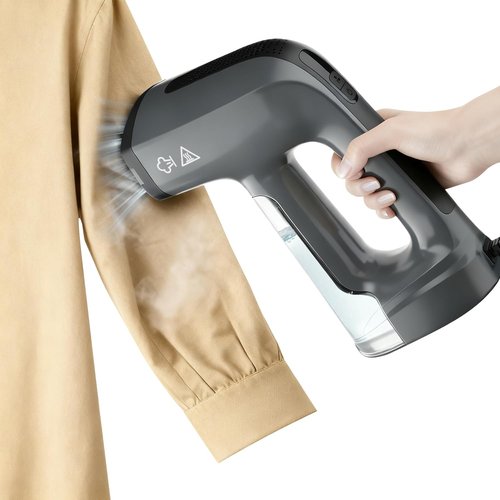 GHORA Handheld Garment Steamer - 3500Pa Strong Suction, Portable Travel Iron | Dual-Mode (110-120V)