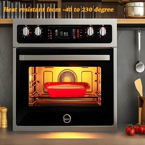 AVIDON Silicone Baking Pans Set - Nonstick Bakeware with Loaf, Muffin, and Cake Pans | 4-Piece Set