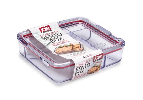 Joie Clear Bento Box, Lunch Storage, Easy Meal on the Go