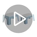 Portable Folding Step Stool, Lightweight Collapsible Footstool for Kids